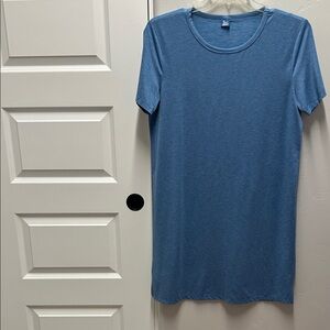 Ripskirt Hawaii Blue Mini Dress